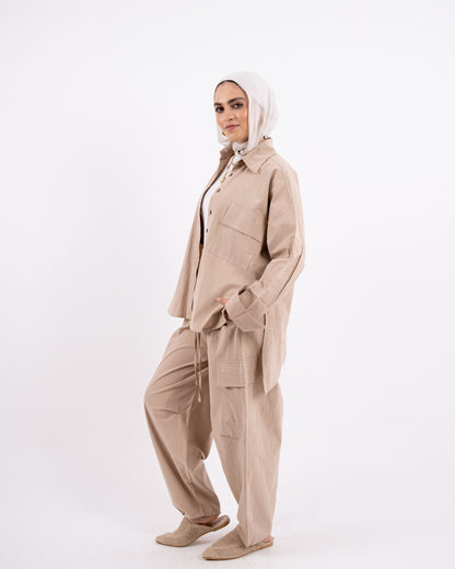 Baggy set in Cafe
