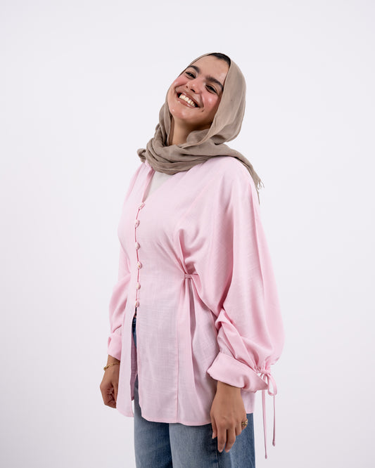 Flowy shirt - rose