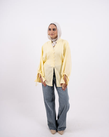 Flowy shirt - yellow