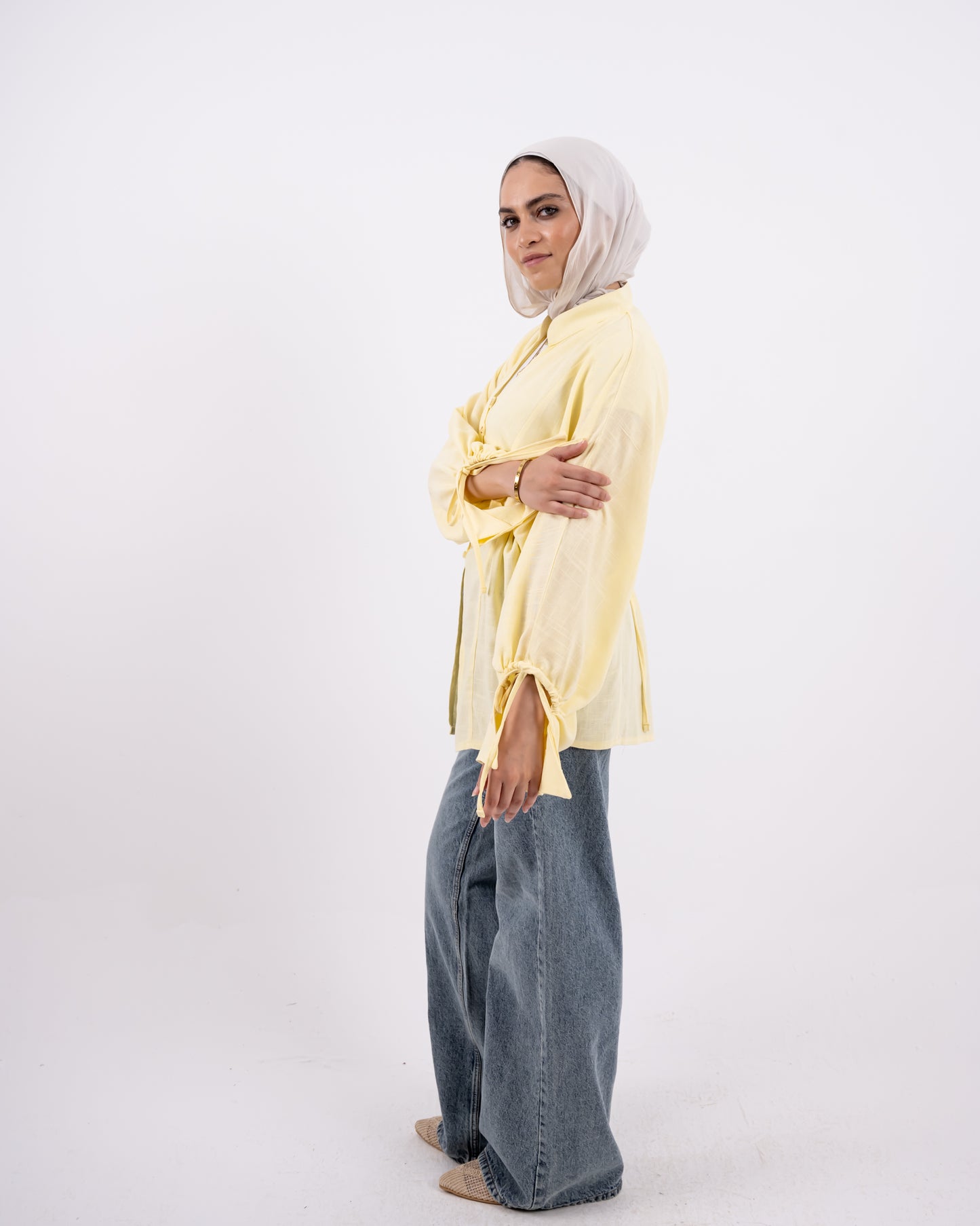 Flowy shirt - yellow