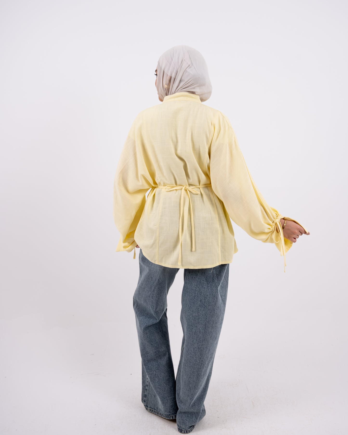 Flowy shirt - yellow