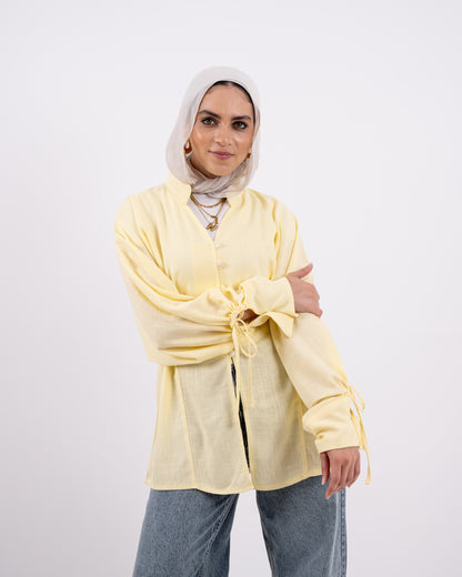 Flowy shirt - yellow