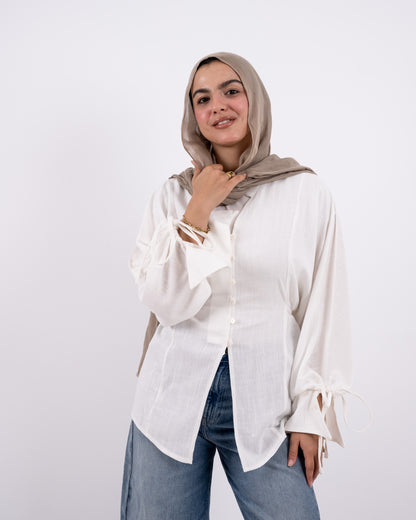 Flowy shirt - white