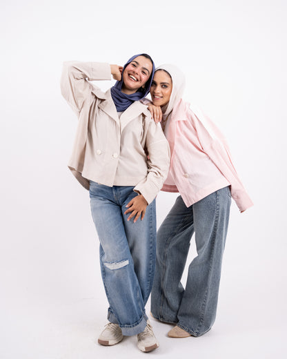 Ready to go jacket - rose