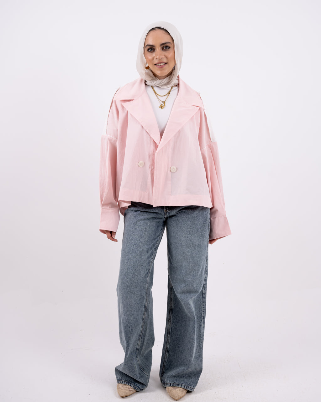 Ready to go jacket - rose