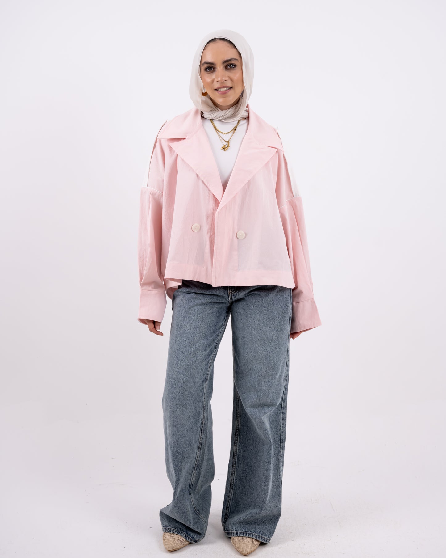 Ready to go jacket - rose