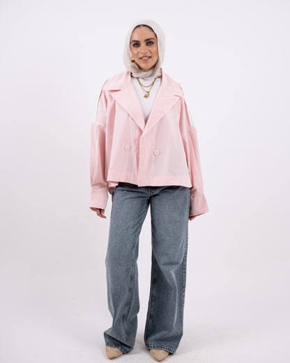 Ready to go jacket - rose