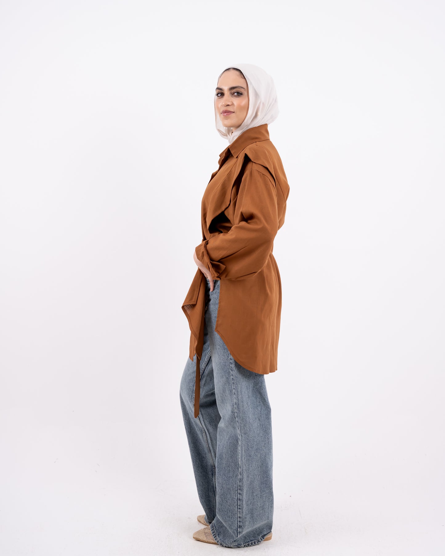 Sofia shirt-camel