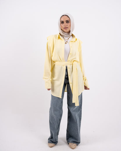 Sofia shirt - yellow