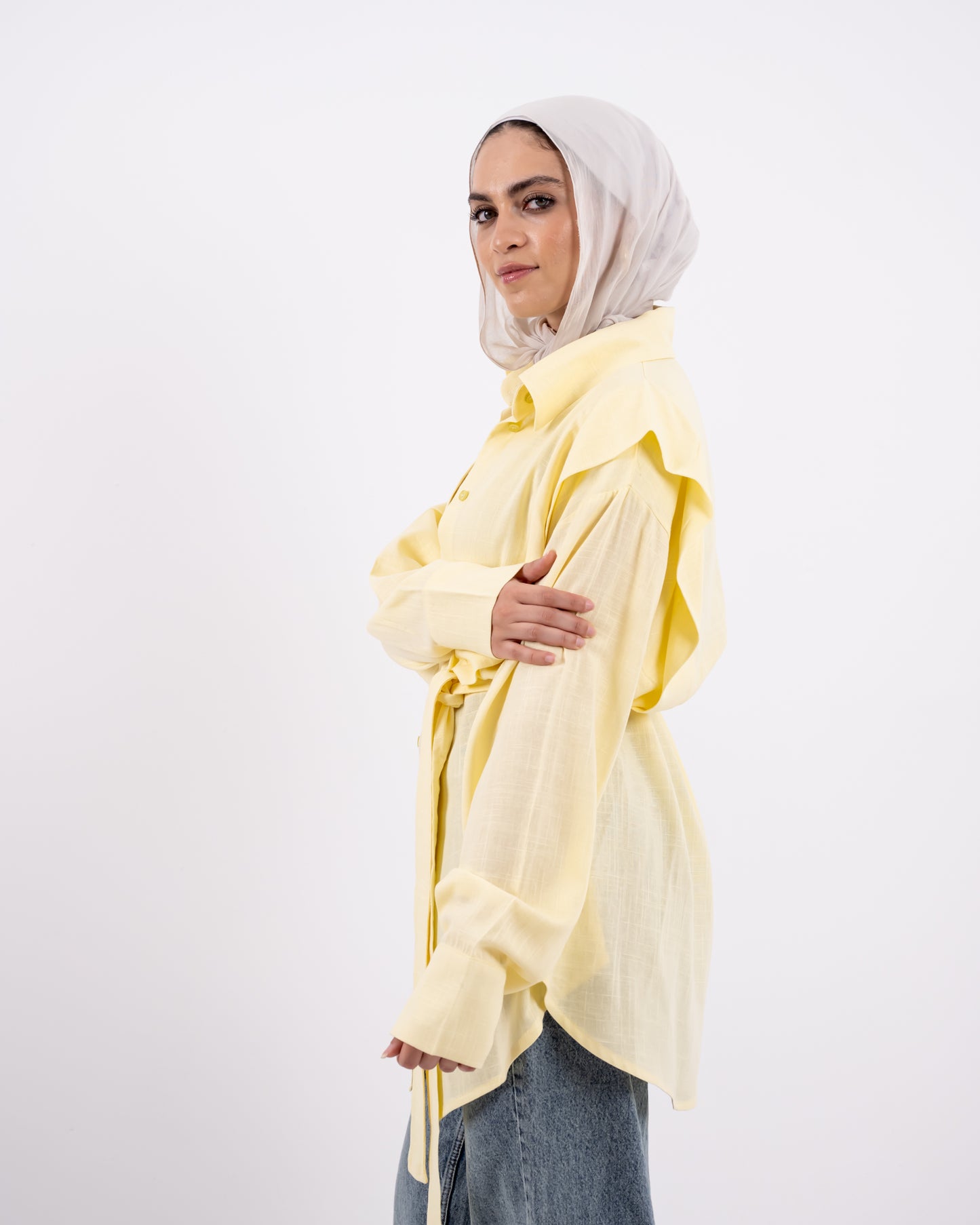 Sofia shirt - yellow