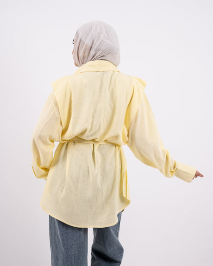 Sofia shirt - yellow