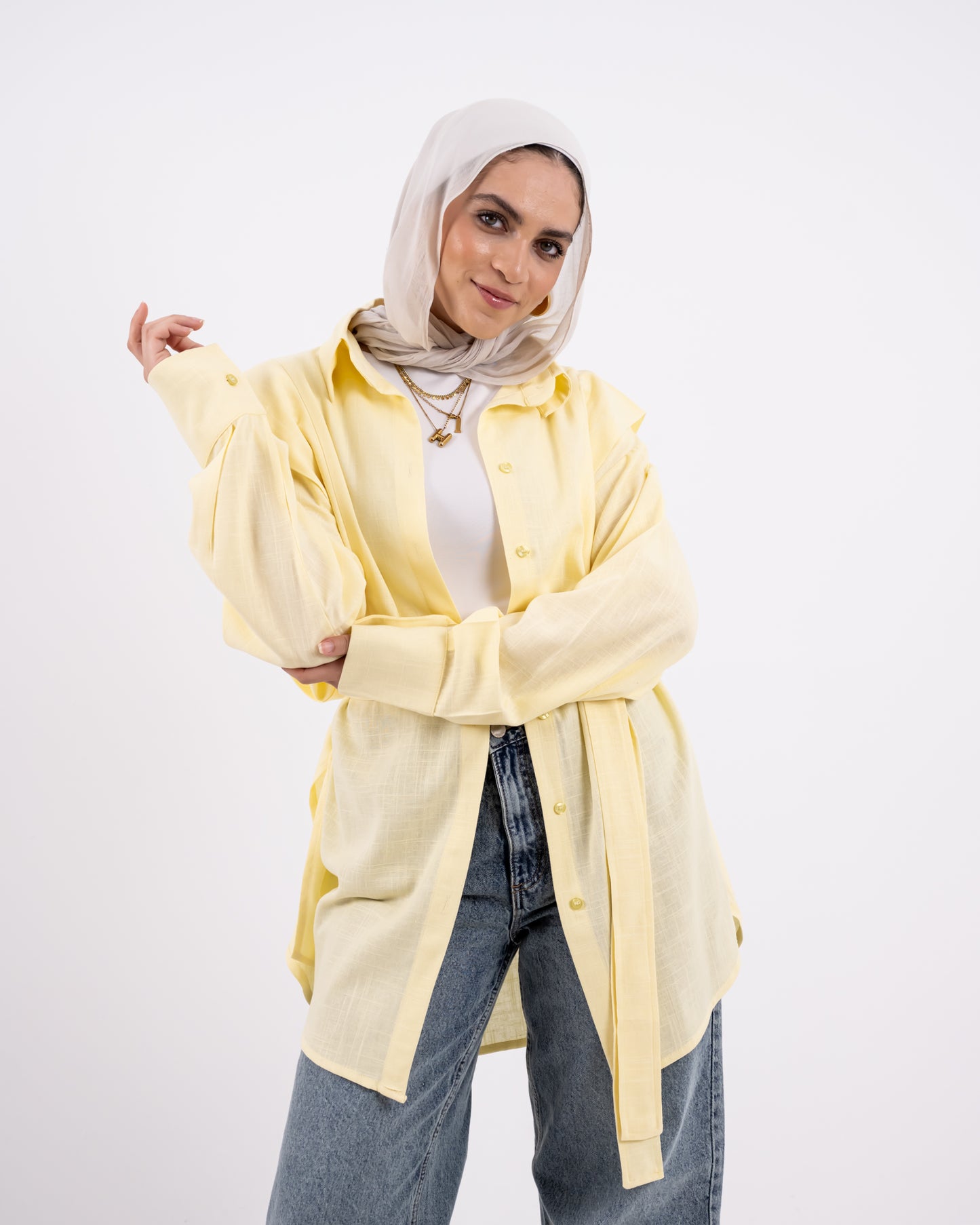 Sofia shirt - yellow