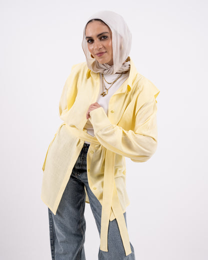 Sofia shirt - yellow