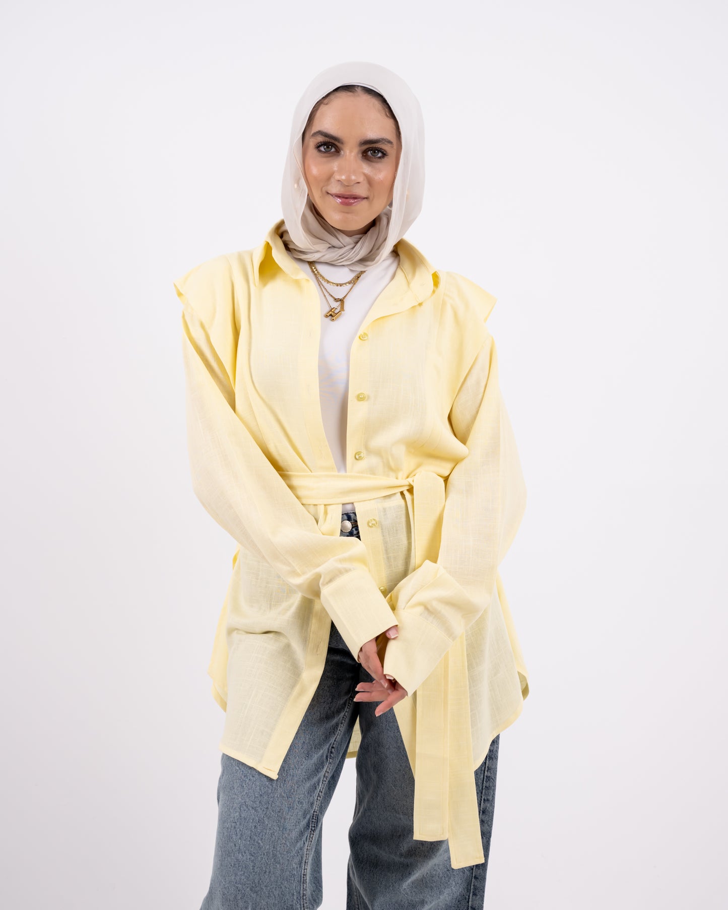 Sofia shirt - yellow