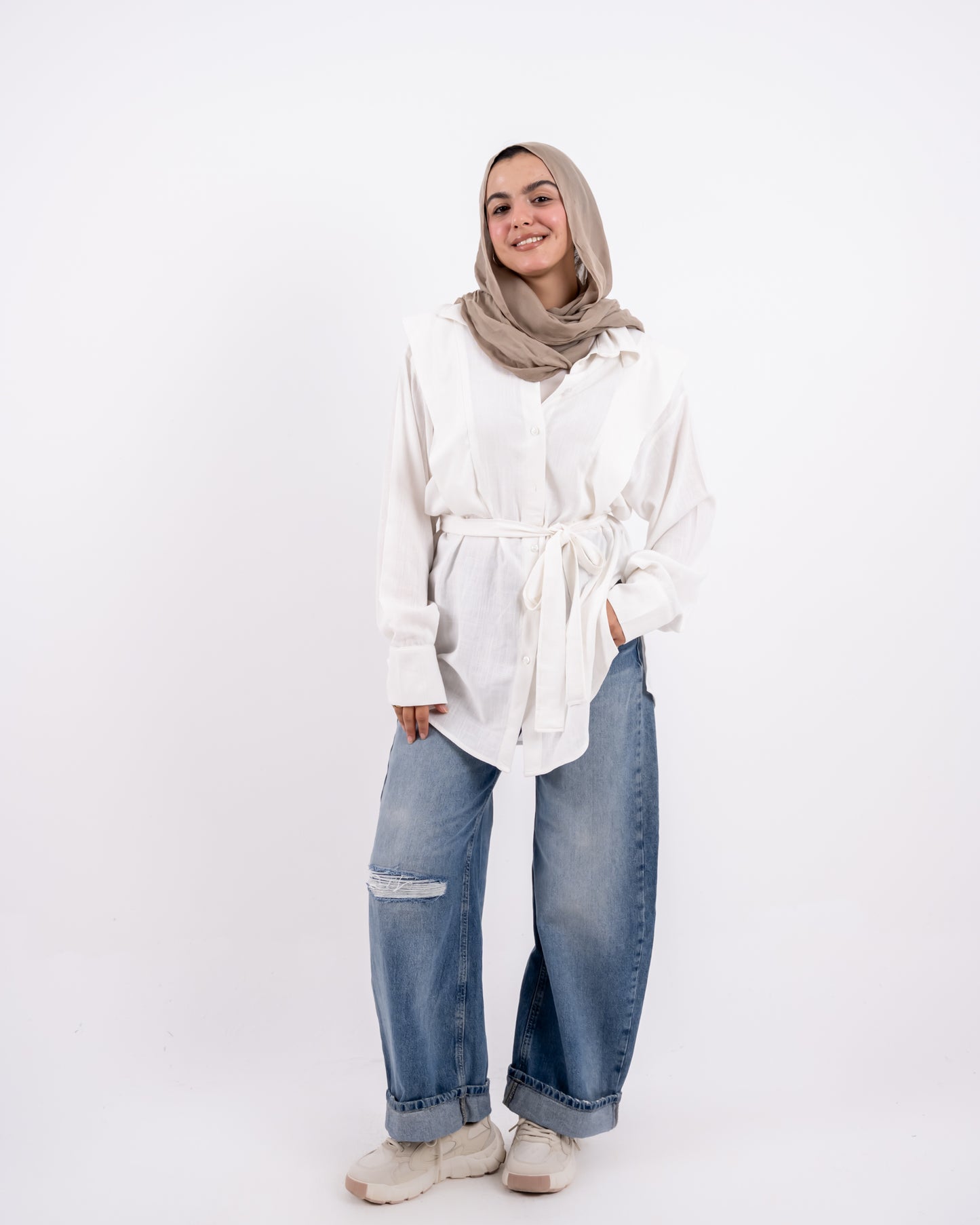 Sofia shirt-white
