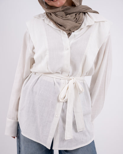 Sofia shirt-white