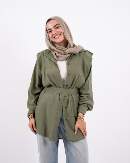 Sofia shirt - olive