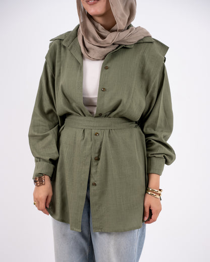 Sofia shirt - olive