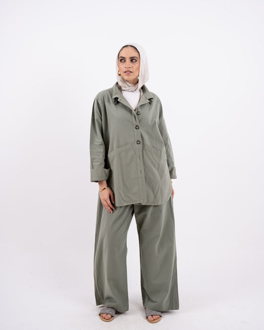 Comfy set in Olive