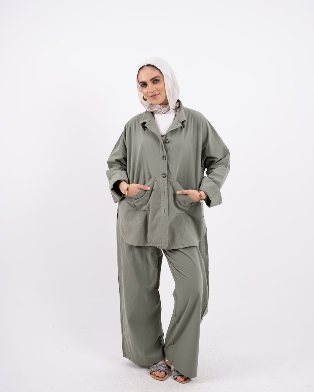 Comfy set in Olive