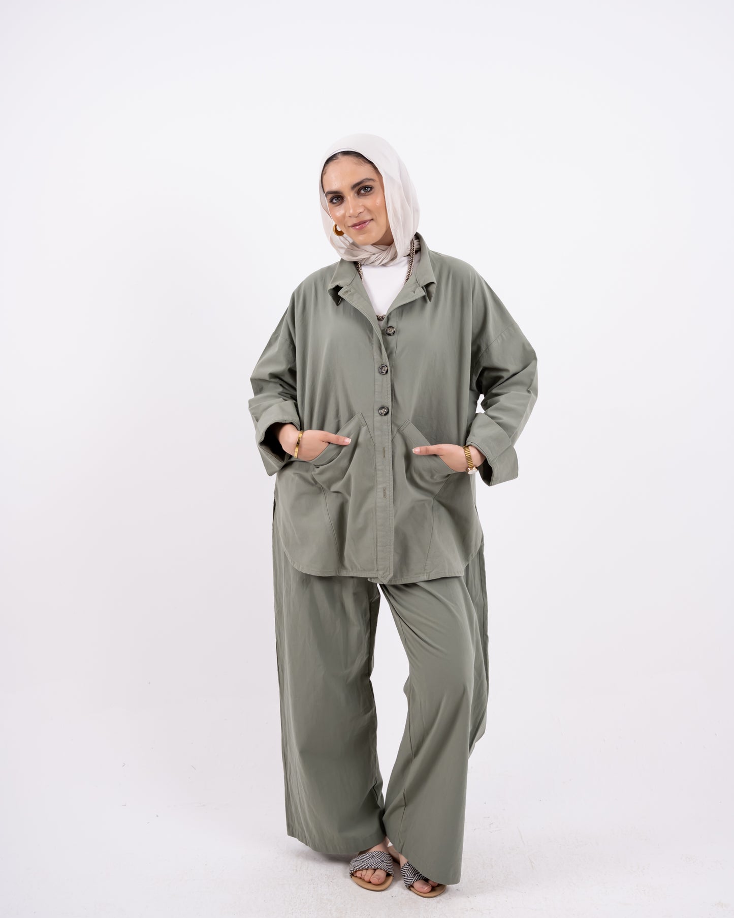 Comfy set in Olive