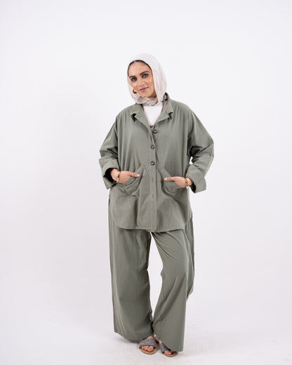 Comfy set in Olive