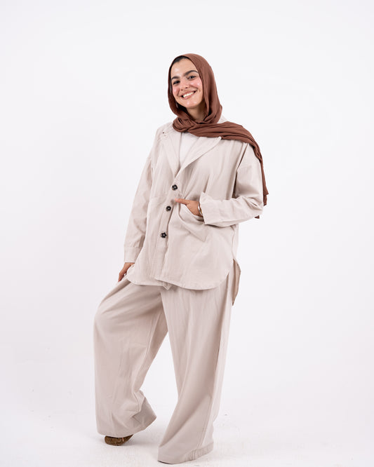 Comfy set in Cream