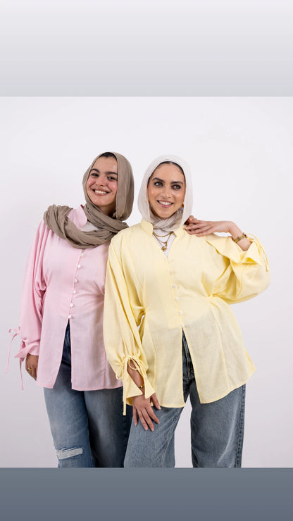 Flowy shirt - yellow