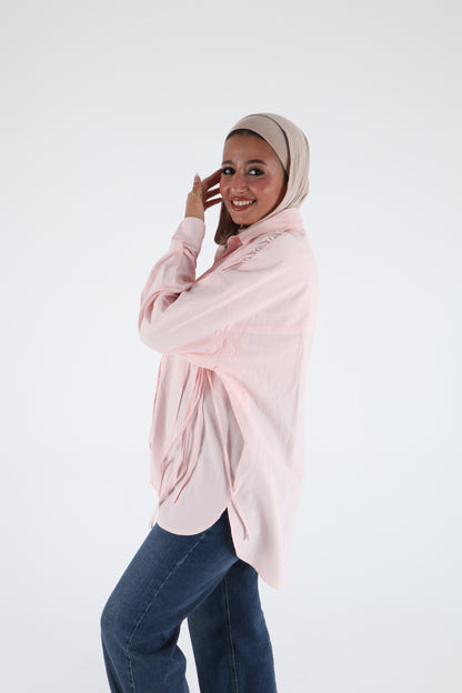 Frings shirt in rose