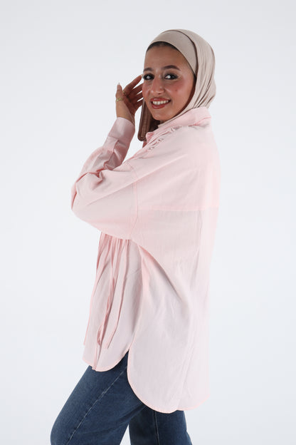 Frings shirt in rose
