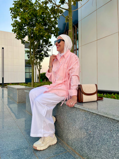 Frings shirt in rose