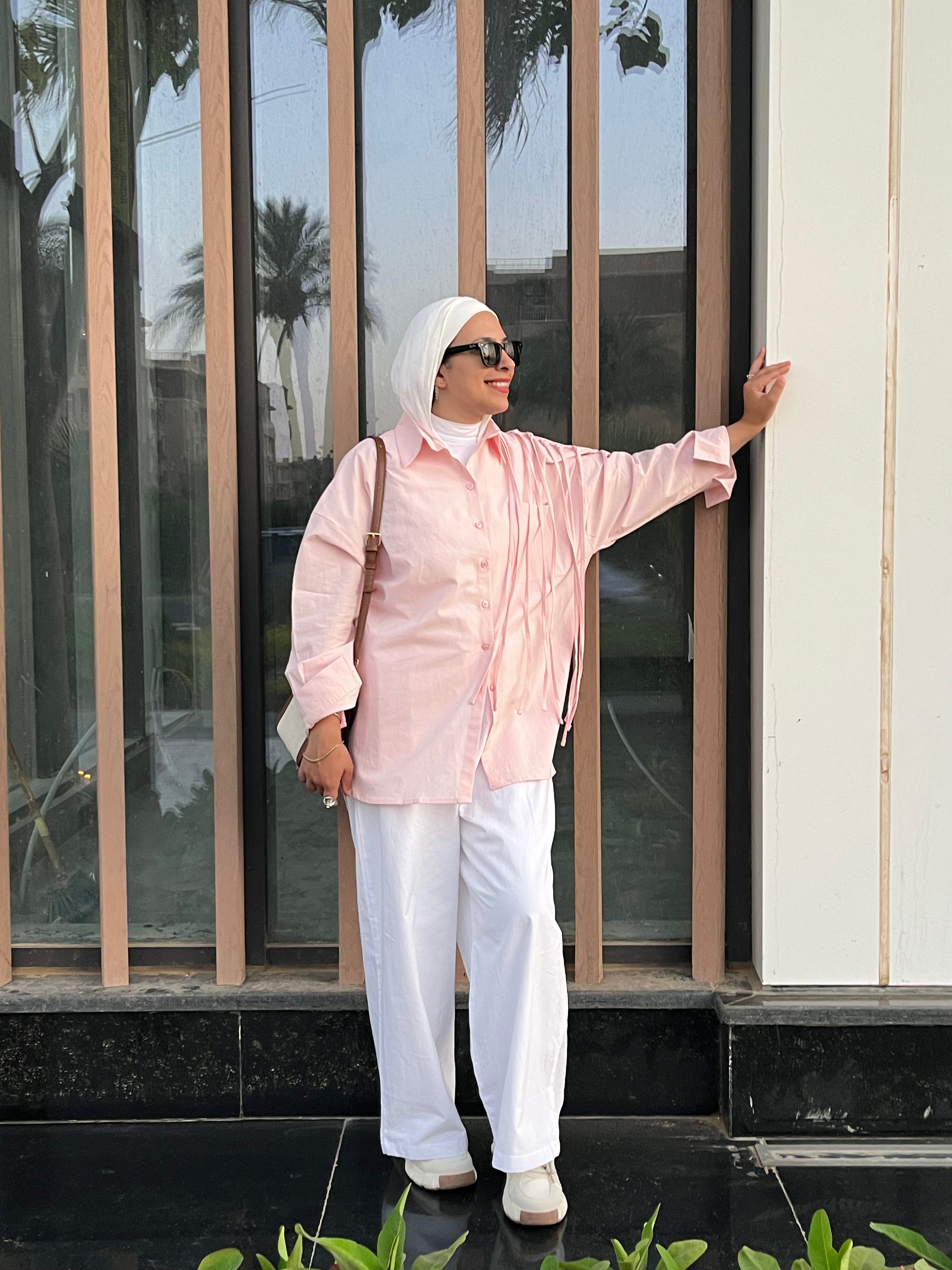 Frings shirt in rose