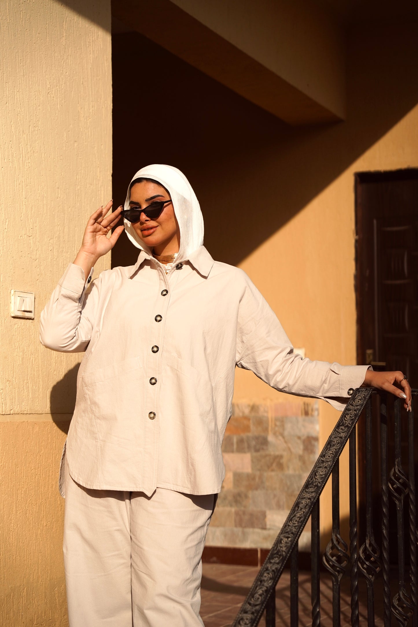 Comfy set in Cream